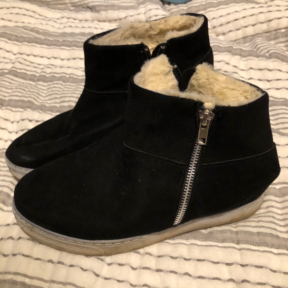 Platform booties